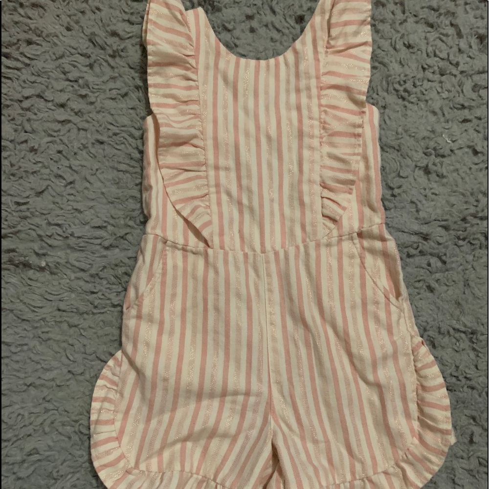 Stripped romper
